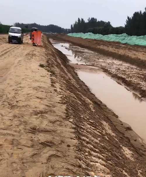 盐城滨海县河道降水